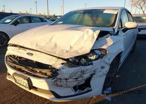 2019 Ford Fusion Se из США, поврежденный, VIN 3FA6P0HD0KR134934